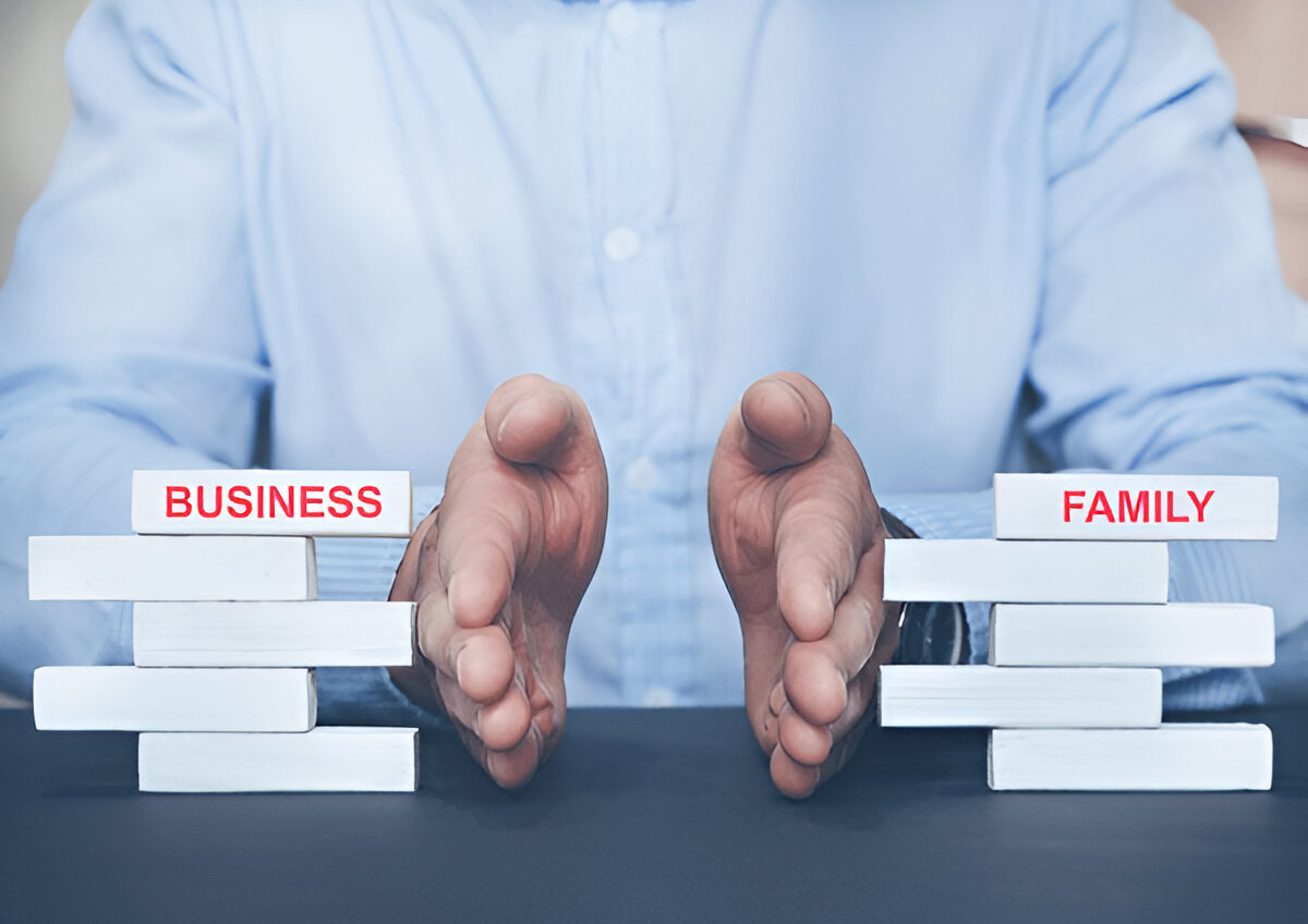 divoce and family business