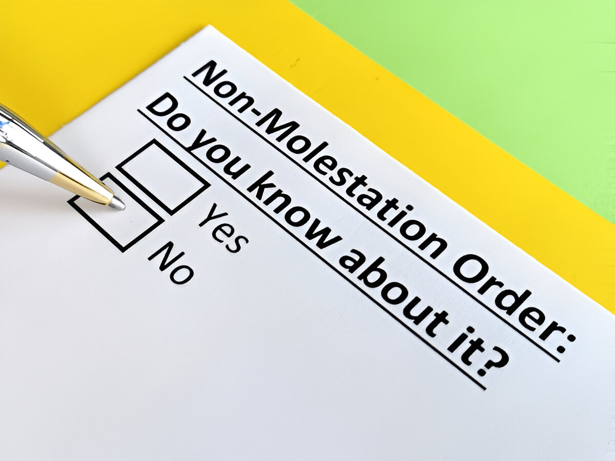 what is non molestation order image