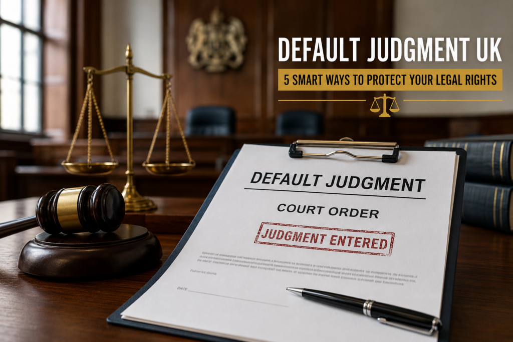 Default Judgment UK 5 Smart Ways to Protect Your Legal Rights