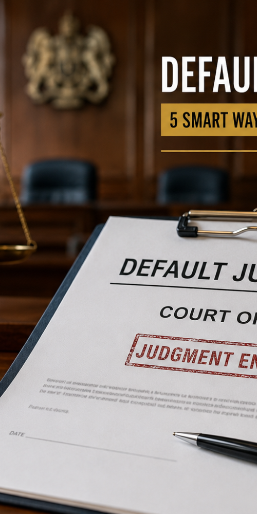 Default Judgment UK: 5 Smart Ways to Protect Your Legal Rights 1 Default Judgment UK 5 Smart Ways to Protect Your Legal Rights