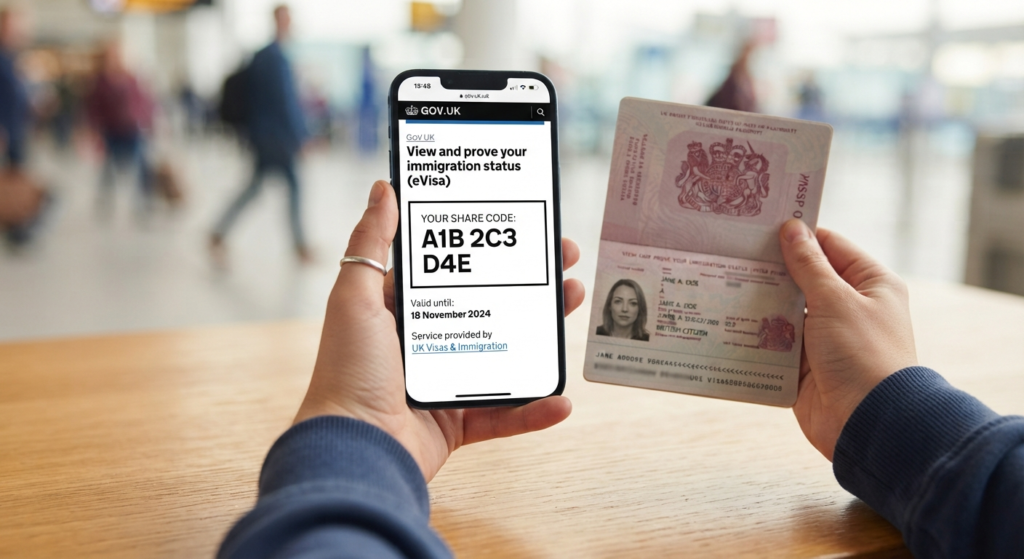 UK eVisa Share Code Essential Guide to What It Is & How It Works in 2026